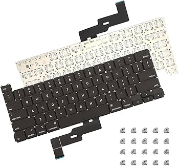 Amazon.com: Keyboard with Screws Kit Replacement for MacBook Pro